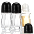 30ml Clear Glass Roller Bottles (3-Pack) for DIY Oils & Natural Care
