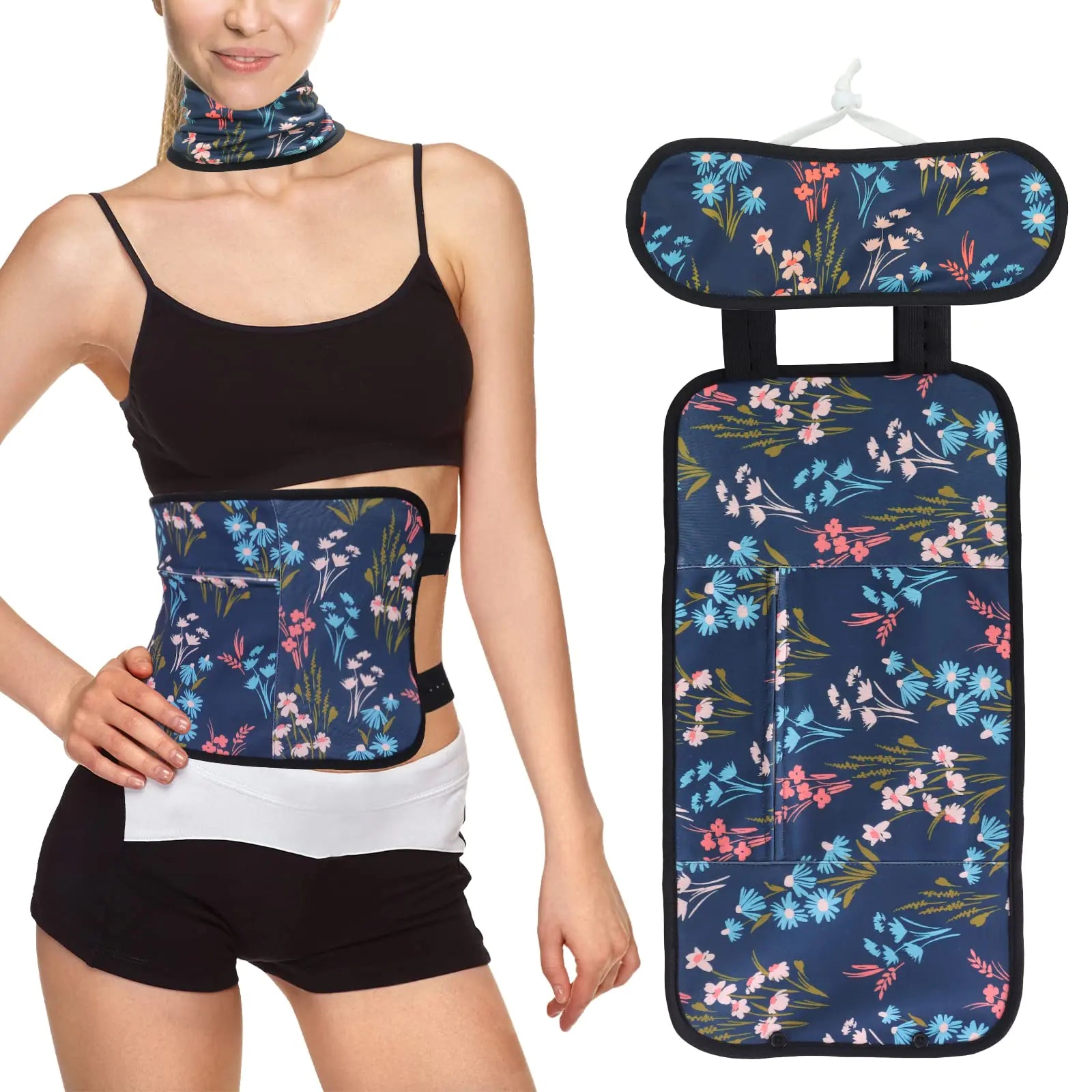 Reusable Castor Oil Pack Wrap (2-Piece Set)