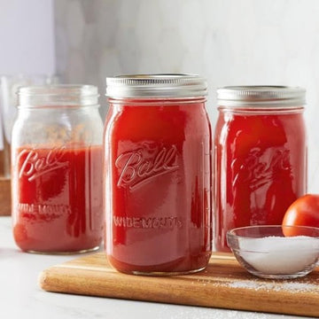 Ball Wide Mouth Mason Jars 32 oz (12 Pack)