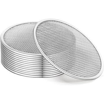 Wide Mouth Mason Jar Screen Mesh Lids (12 Pack)