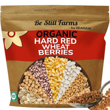 Organic Hard Red Wheat Berries (4.8 lb)