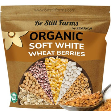 Organic Soft White Wheat Berries (5.8 lb)