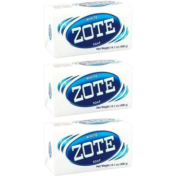 Zote White Laundry Bar Soap (3 Pack)